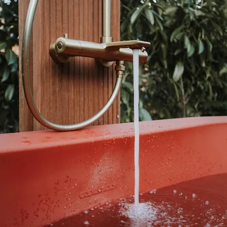 Romantisch Boshuisje Met Privé Buitenbad