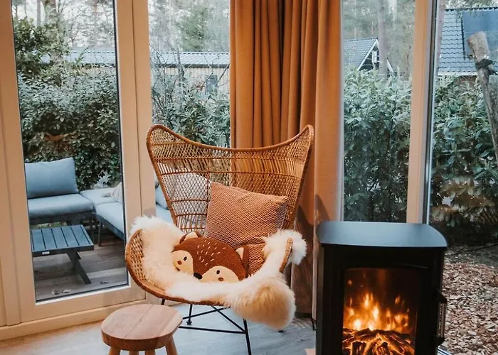 Ultiem Genieten In Boshuisje Løua Vakantiehuis Nunspeet