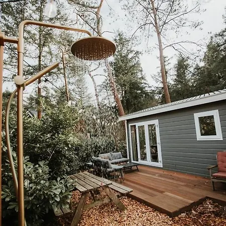 Feriehus Loua - Luxe & Kindvriendelijk Boshuisje Met Verwarmd Buitenbad *